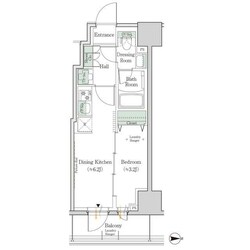 新御徒町駅 徒歩5分 4階の物件間取画像